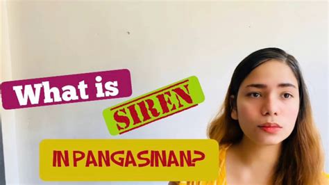 siren pangasinan in tagalog|Baokitem .